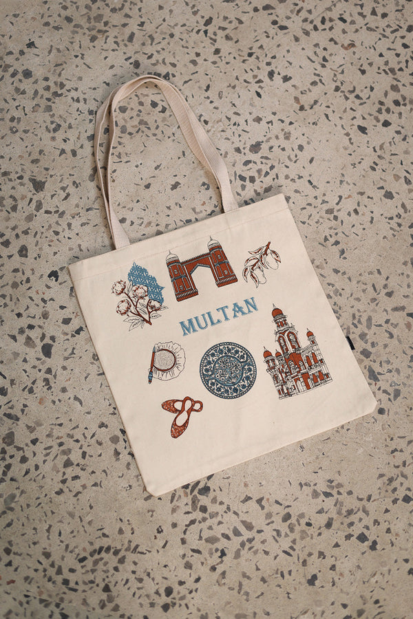 Multan Diary Tote Bag