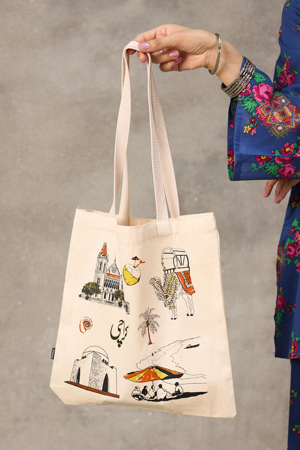 Karachi Kahani Tote Bag