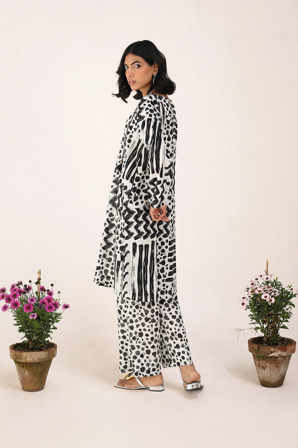 Abstract Brush Strokes Duo