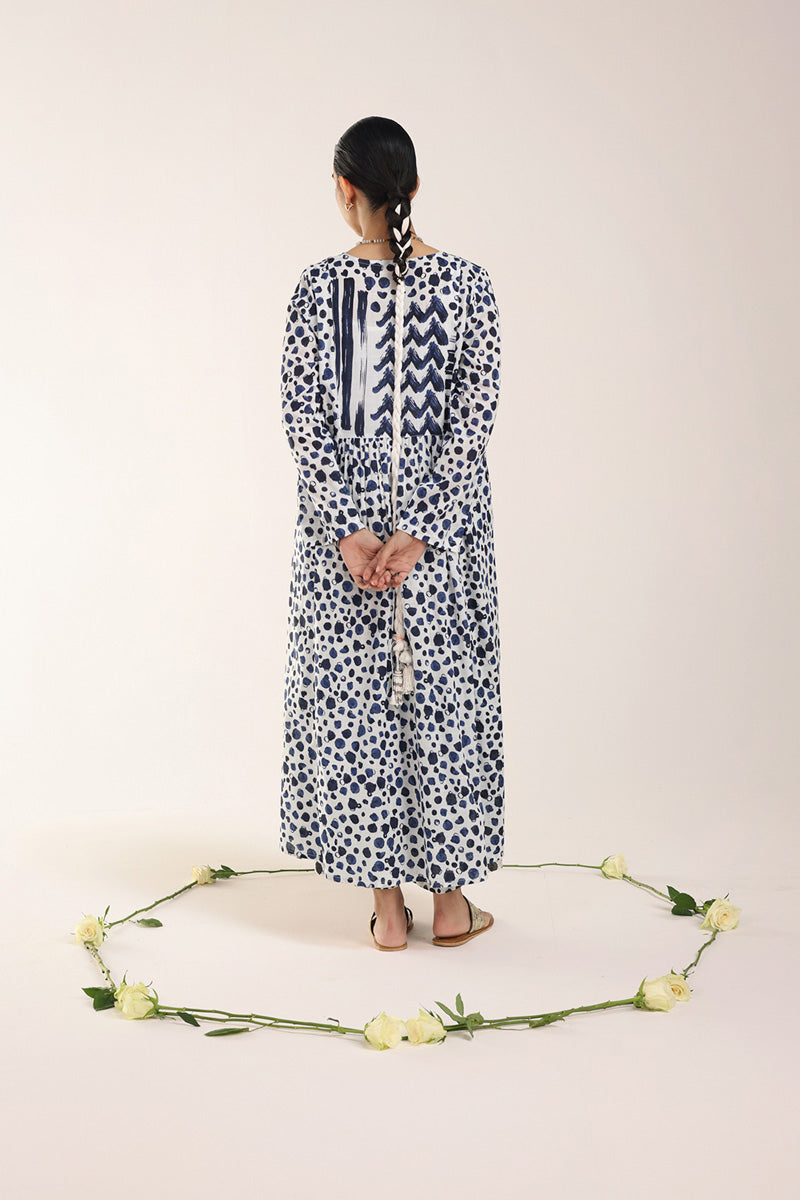 Brush Strokes Art Kurta