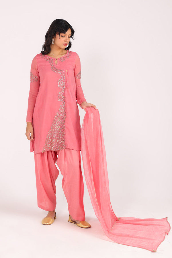 Zahra Hand-Embroidered Ensemble