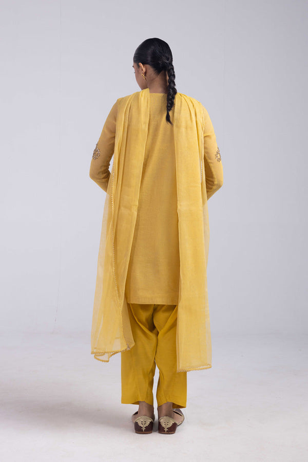 Zahra Hand-Embroidered Ensemble