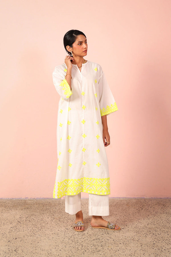 Jogi Neon Thread Tales Kurta