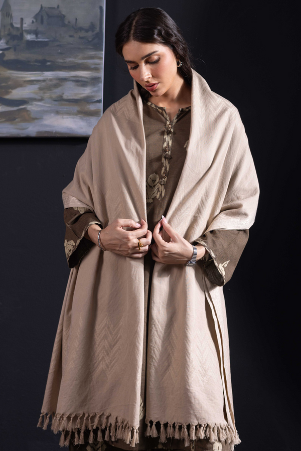 Whisper Yarn-Dye Shawl