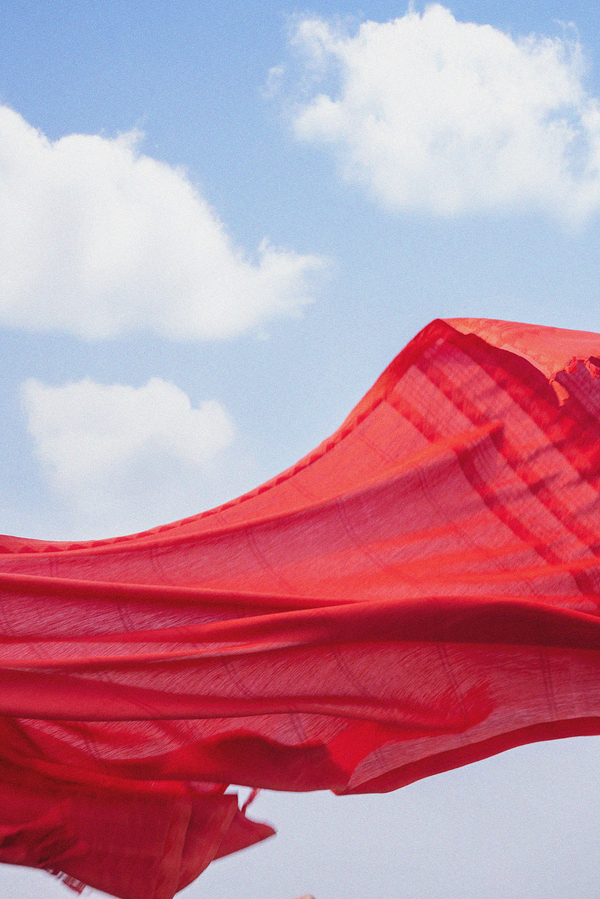 Whisper Yarn-Dye Shawl