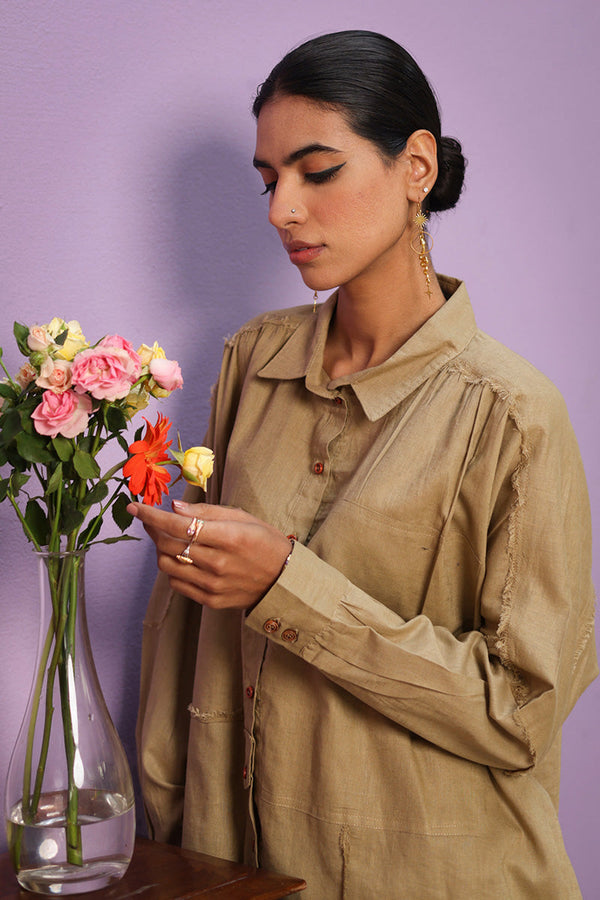 Linen Love Frill and Flair Top