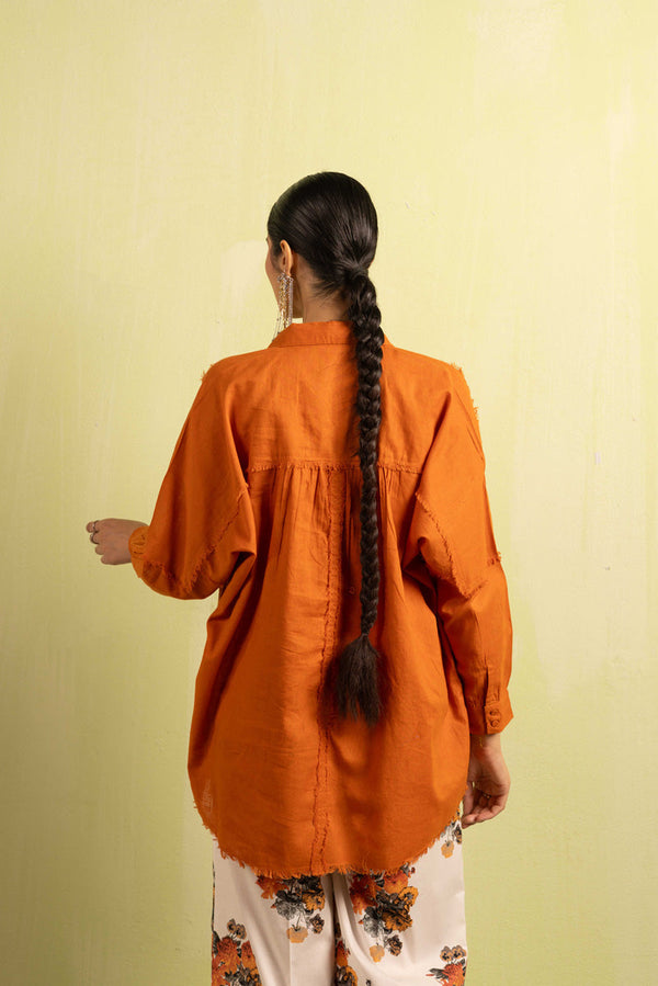 Linen Love Frill and Flair Top