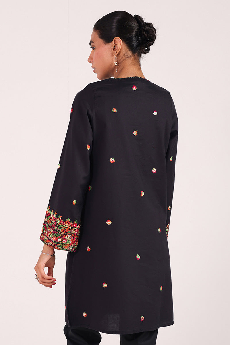 Color Waves Embroidered Shirt