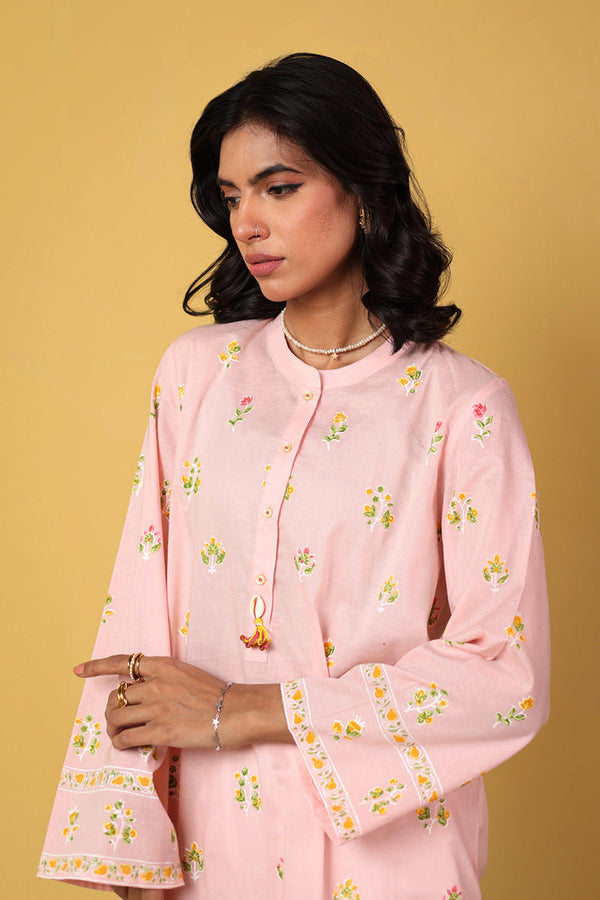 Chintz Whisper Block Bazar Kurta