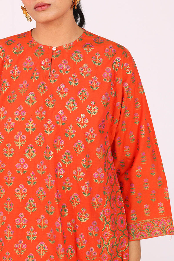 Mehak Hand-Block Printed Ensemble