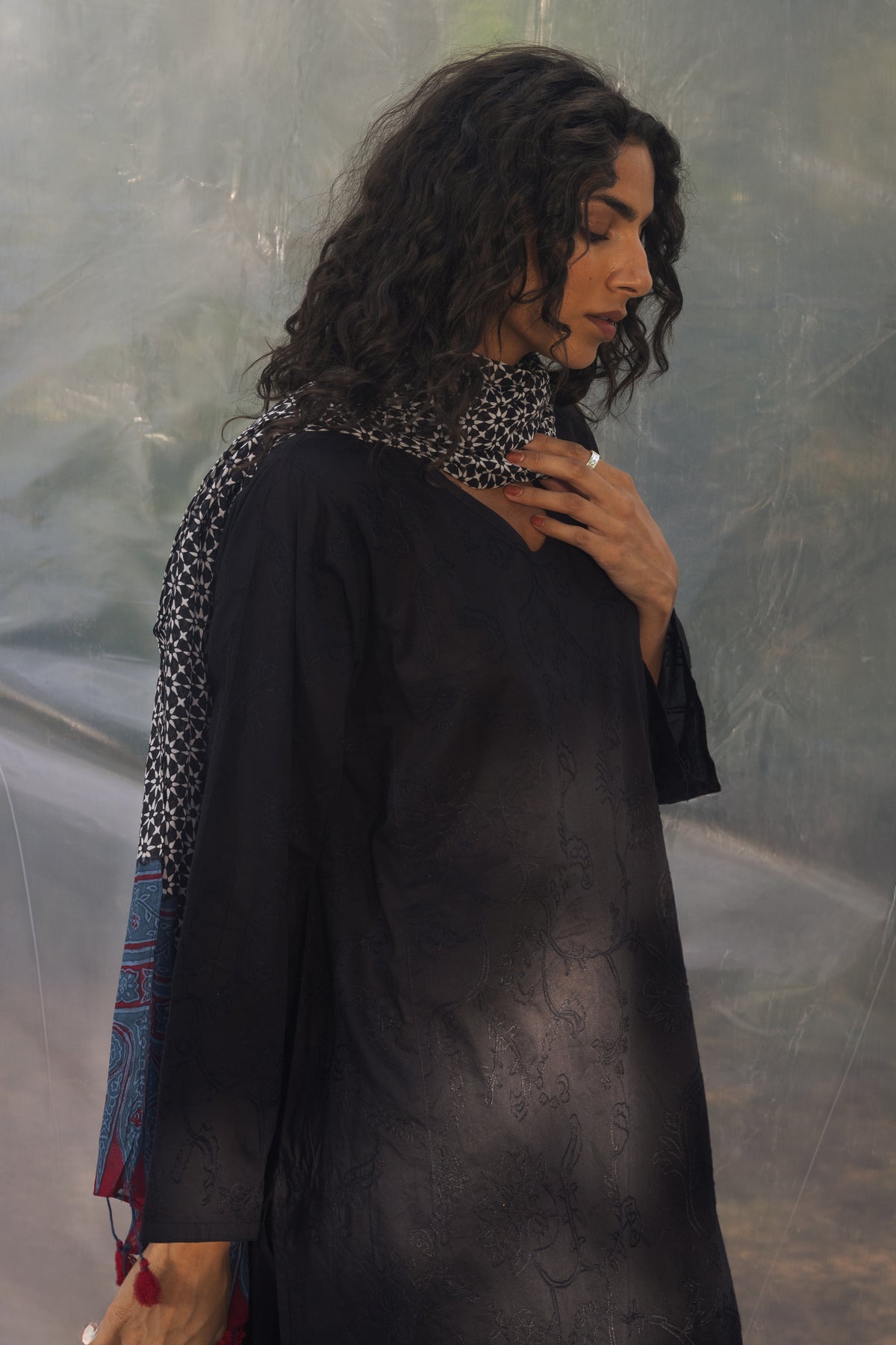 Ajrak Edit Dupatta