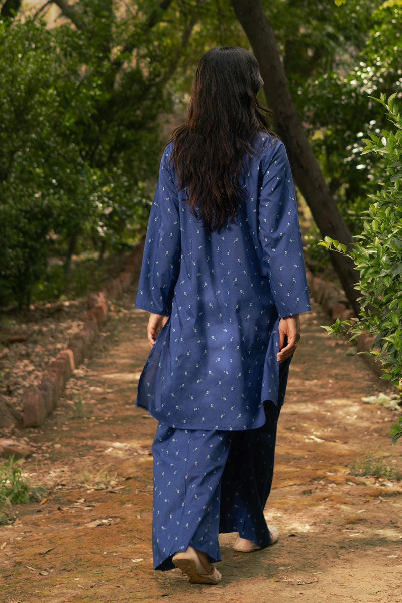 Indigo Chintz 2-Piece