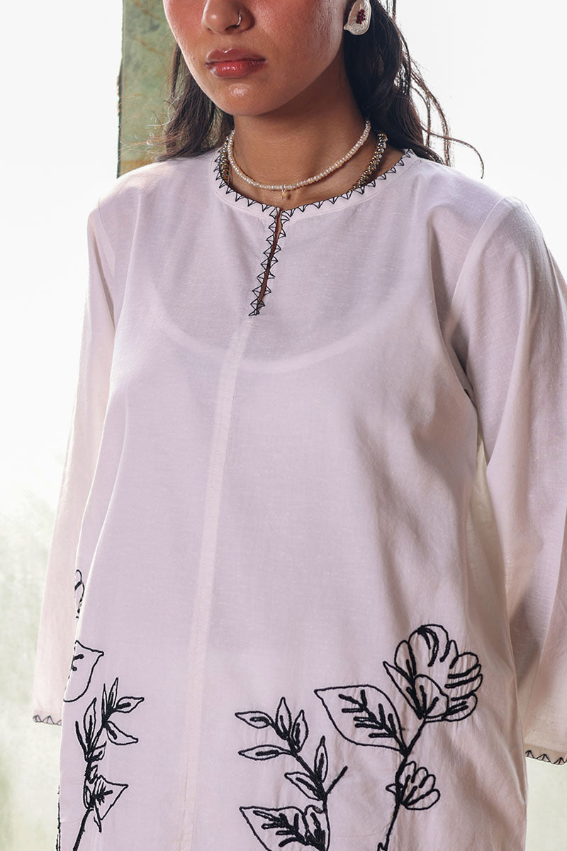 Marigold Embroidered Set