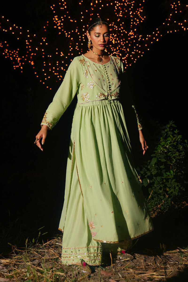 Gota Kari Anarkali Set