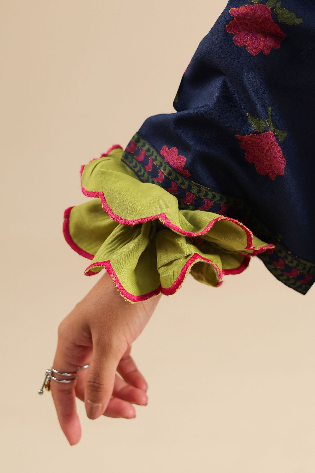 Flower Scrunchie