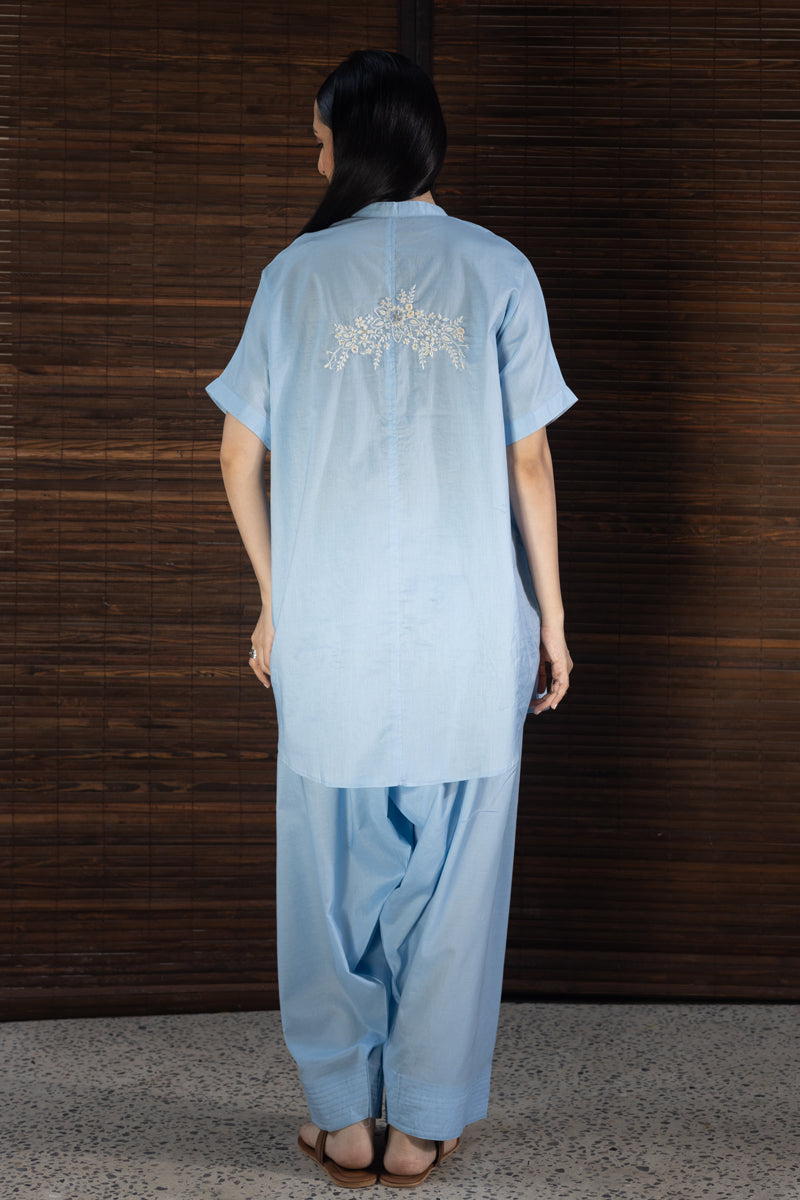Soft Embroidered Tarkashi Set