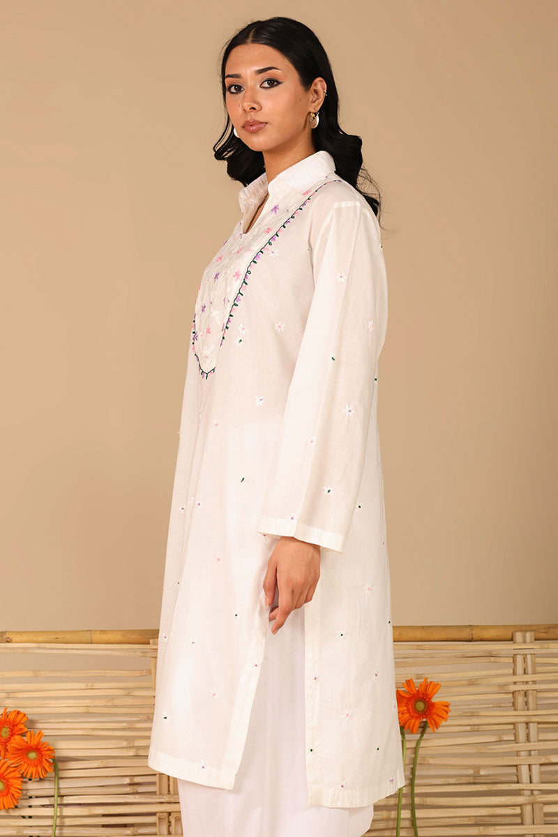 Phool Hand-Embroidered N K R Shirt