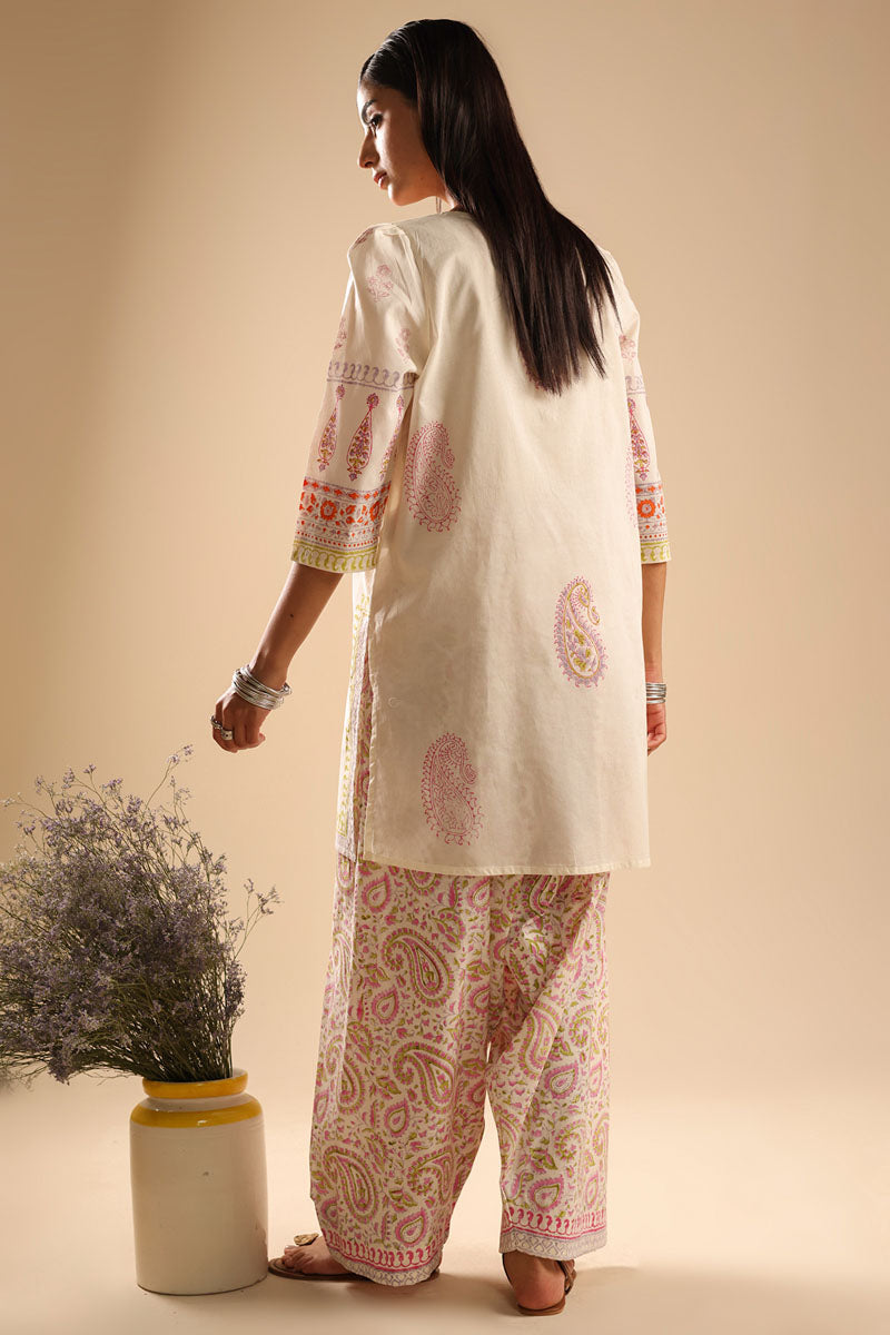 Hand-Block Printed Fasanay Set