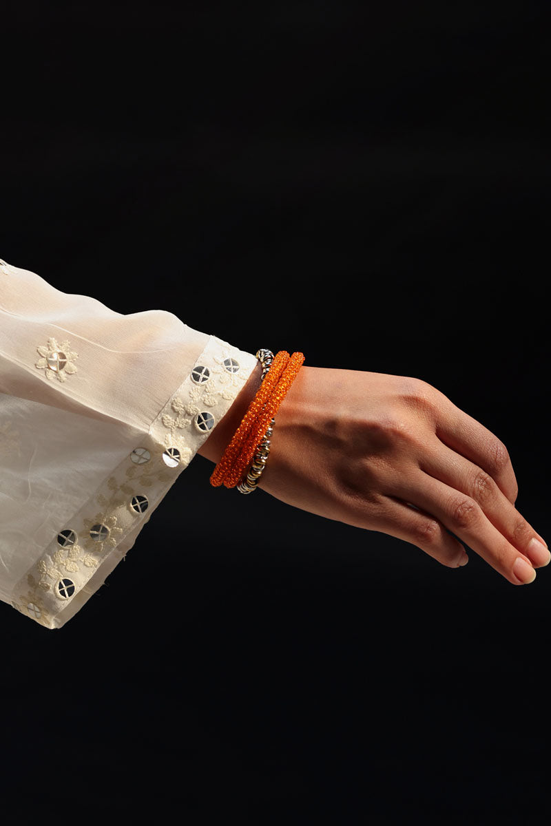 Embroidered Sheesh Mahal Set