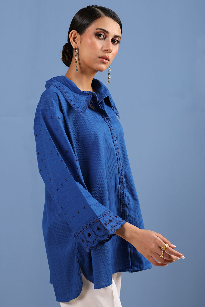 Broderie Blush Edit Top