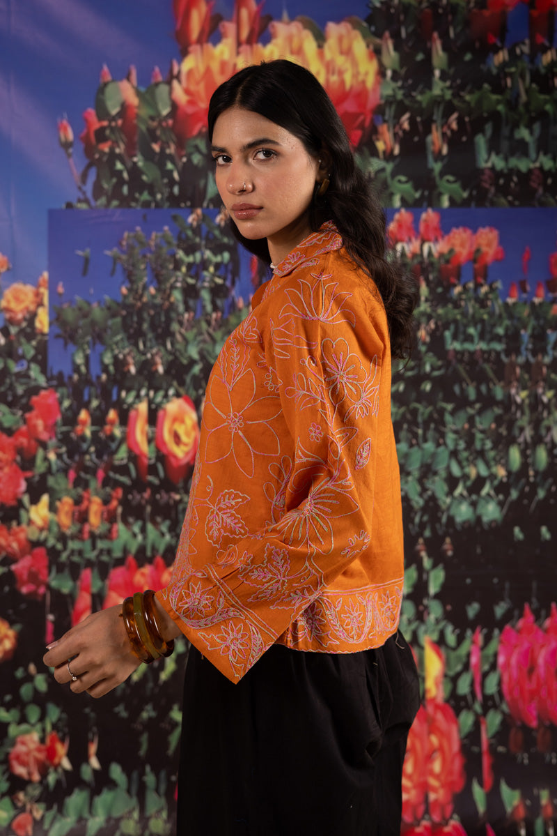 Zouk Embroidered Top