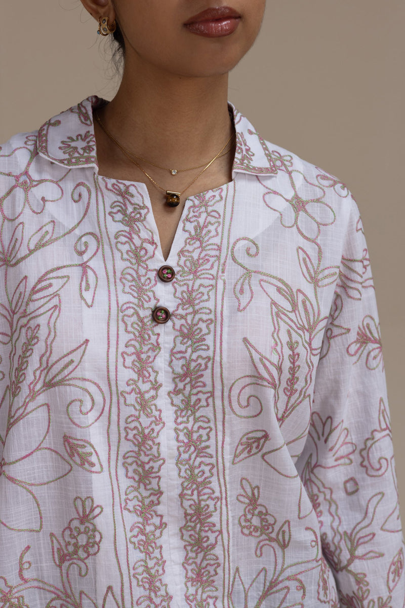 Zouk Embroidered Top