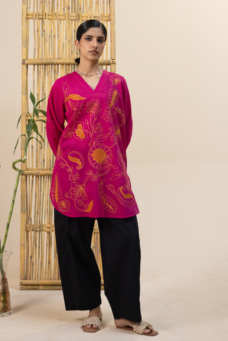 Box Pleated Pants