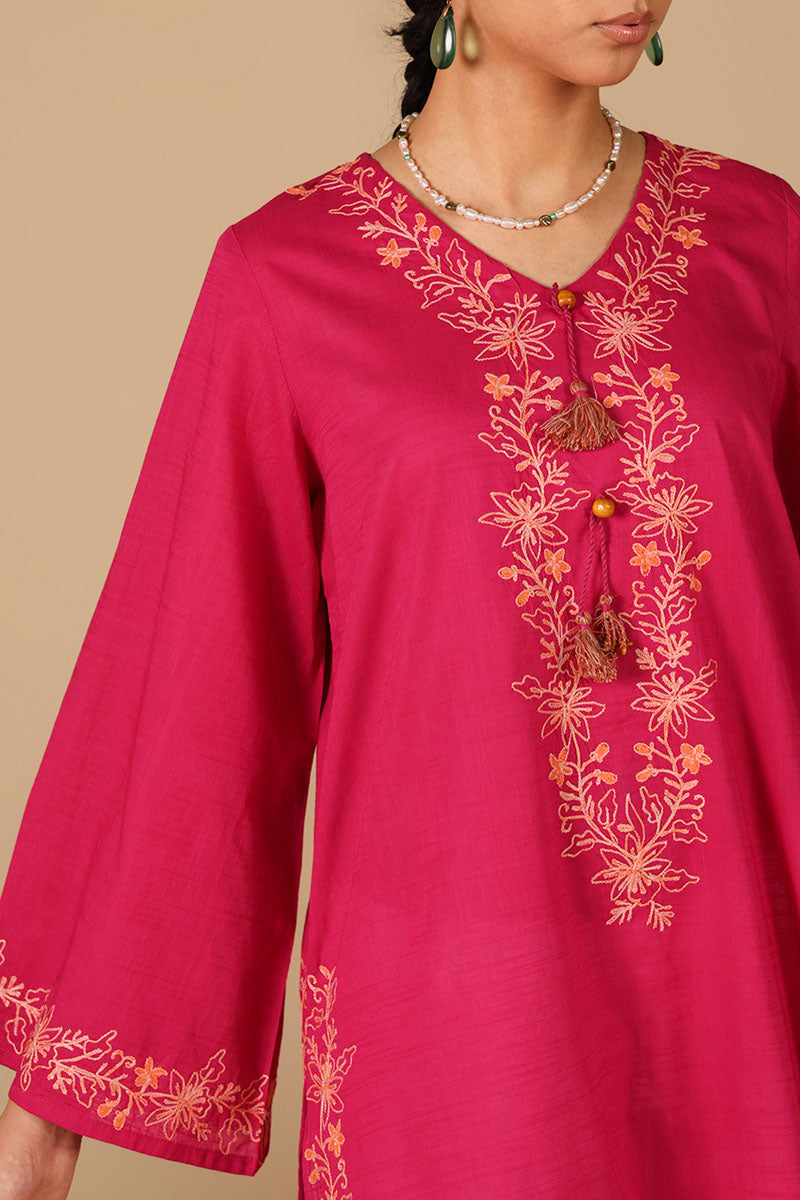 Khaas Zouk Embroidered Shirt