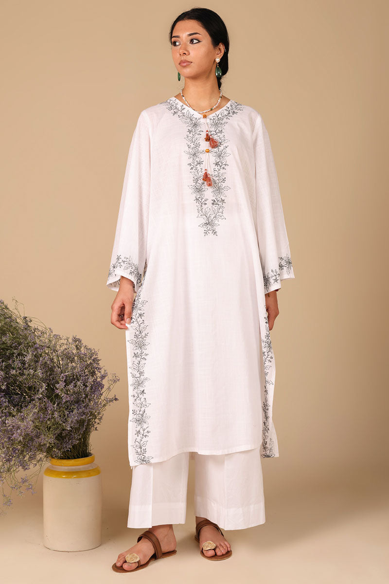 Khaas Zouk Embroidered Shirt