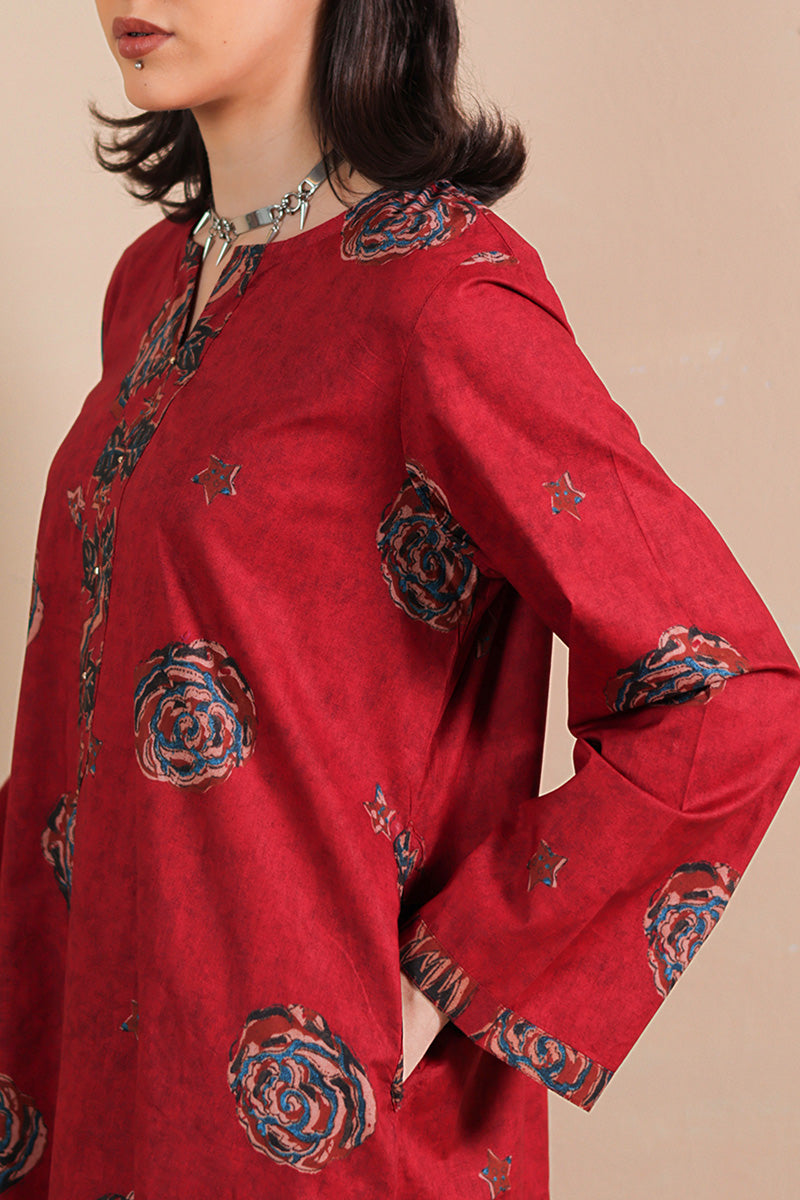 Ajrak Fusion Co-Ord Set