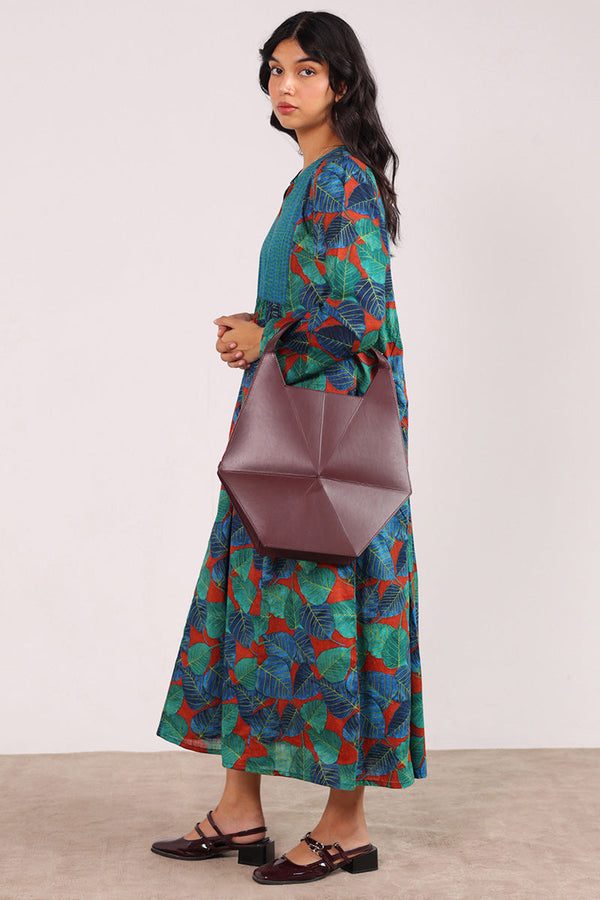 Peepal Twirl & Tassel Dress