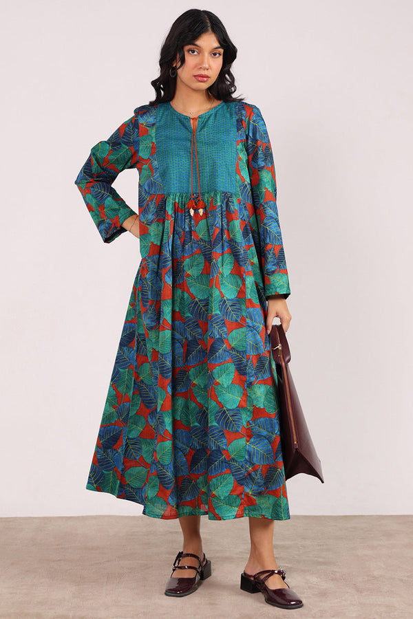 Peepal Twirl & Tassel Dress