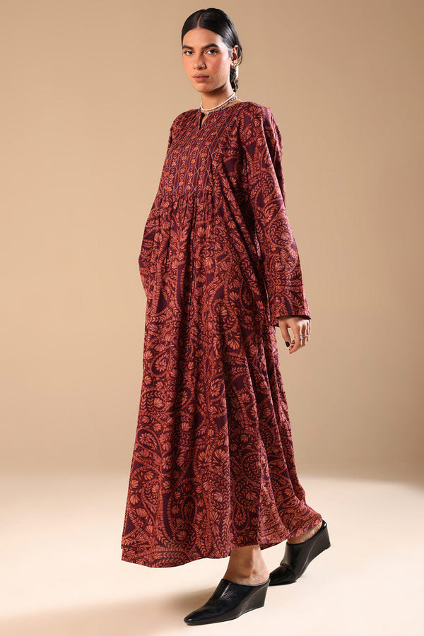 Aari Paisley Flared Dress