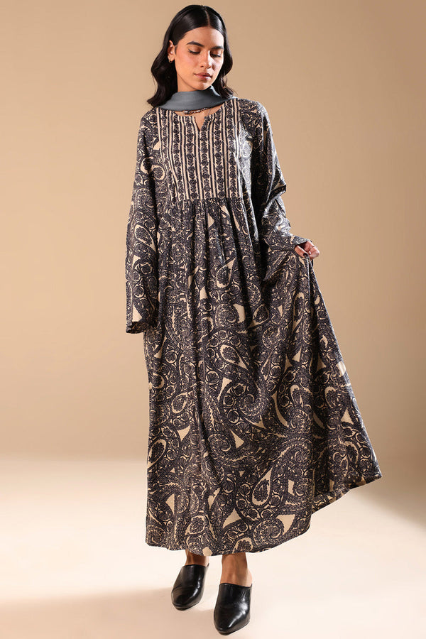Aari Paisley Flared Dress