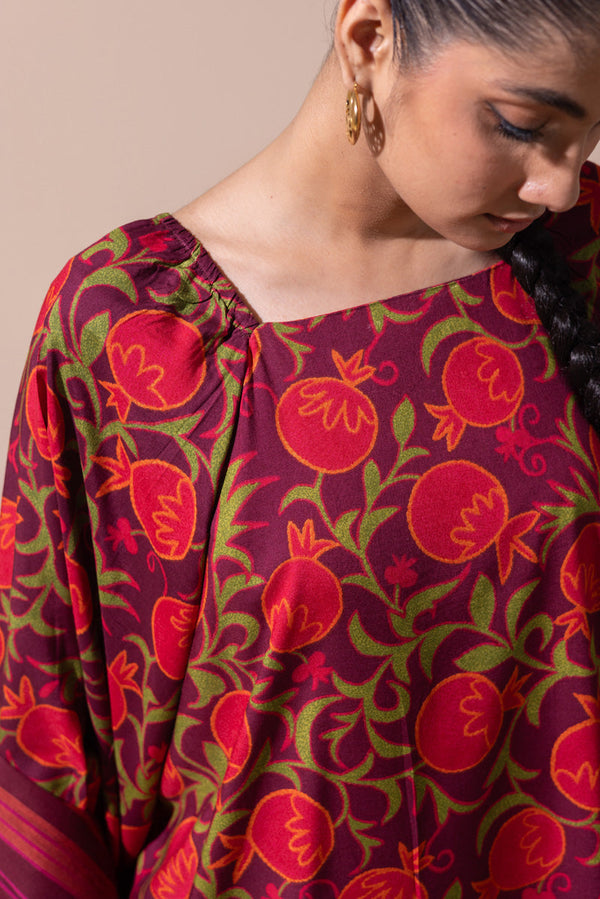 Anar Rang Suzani Set