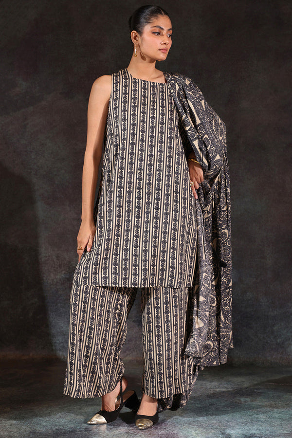 Aari Paisley 3-Piece Jama Set