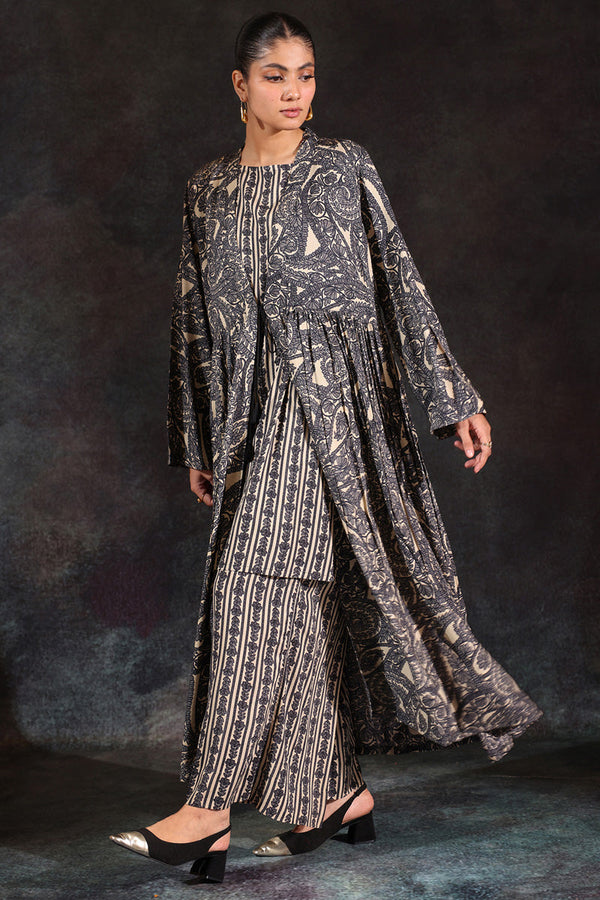 Aari Paisley 3-Piece Jama Set