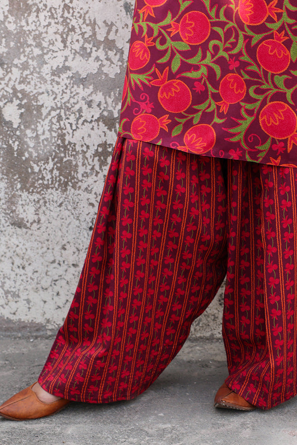 Printed Suzani Farshi Set