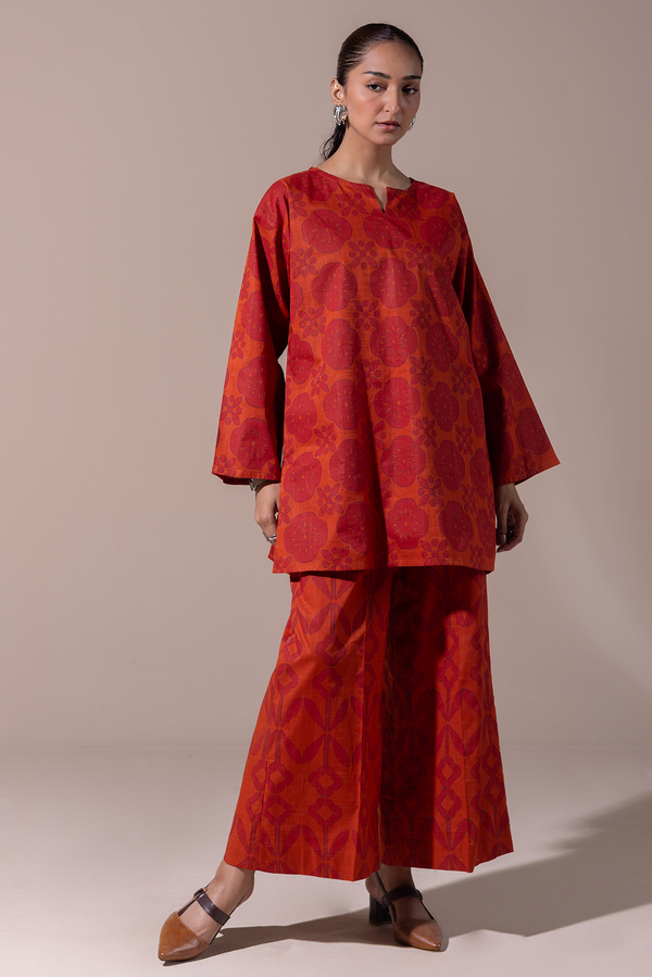 Wooden Block-Printed Co-ord Set