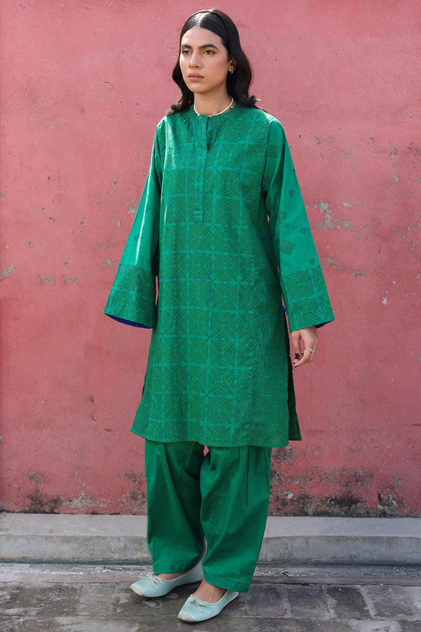 Wooden Block-Printed Set