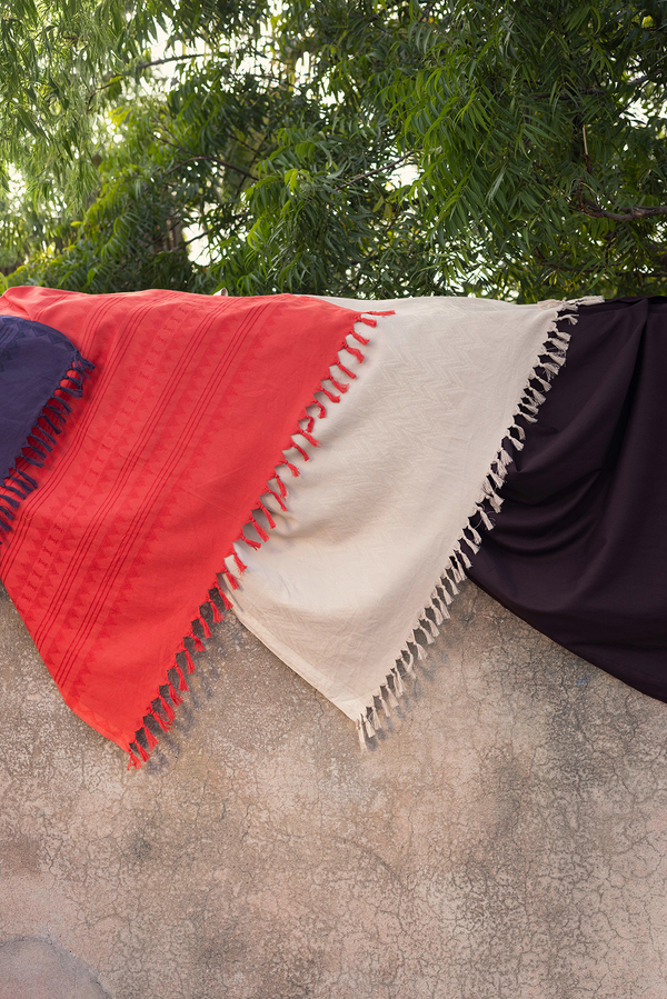 Whisper Yarn-Dye Shawl