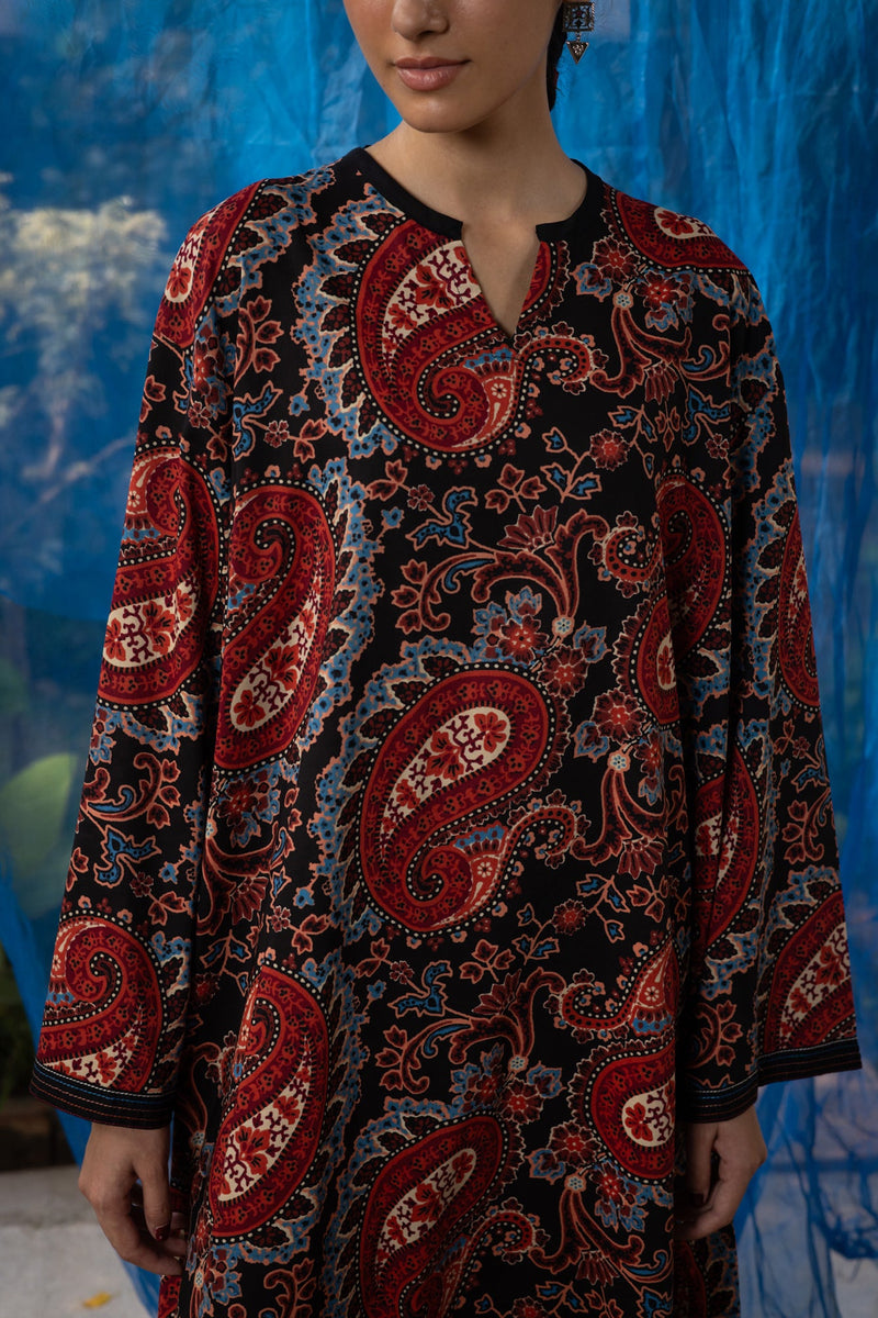 Paisley Mosaic Kaftan