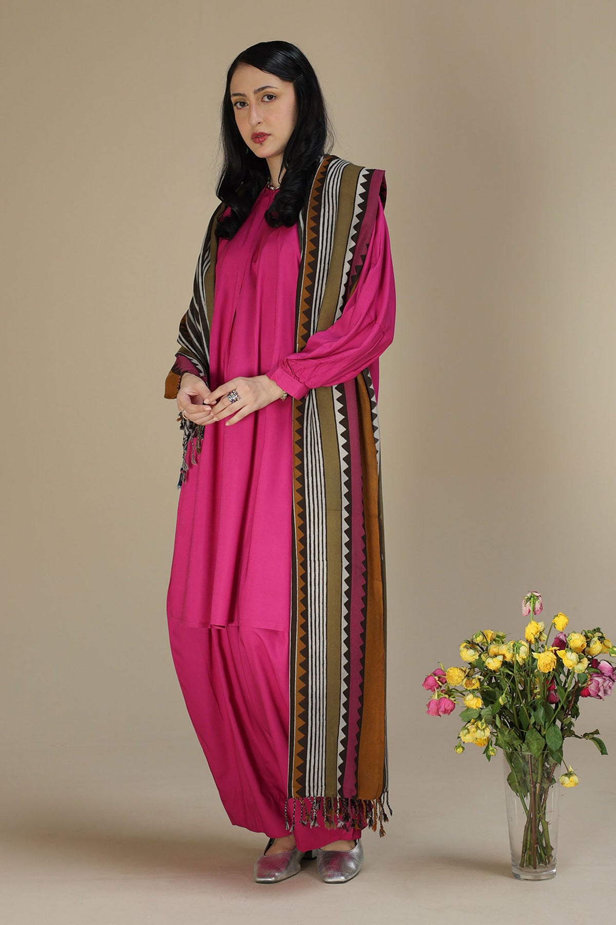 Block Story Dupatta
