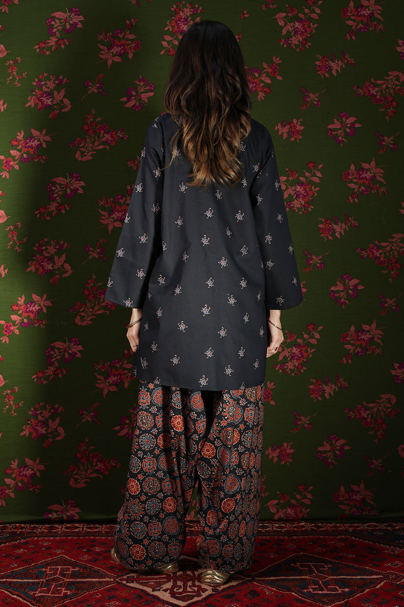 Printed Farshi Duo-Set