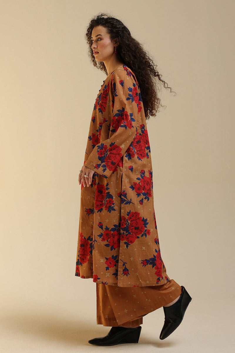 Rose Grid Printed Set