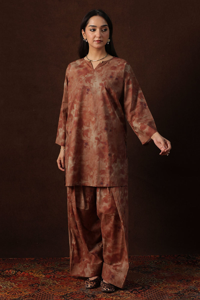 Dusk Printed Farshi Set