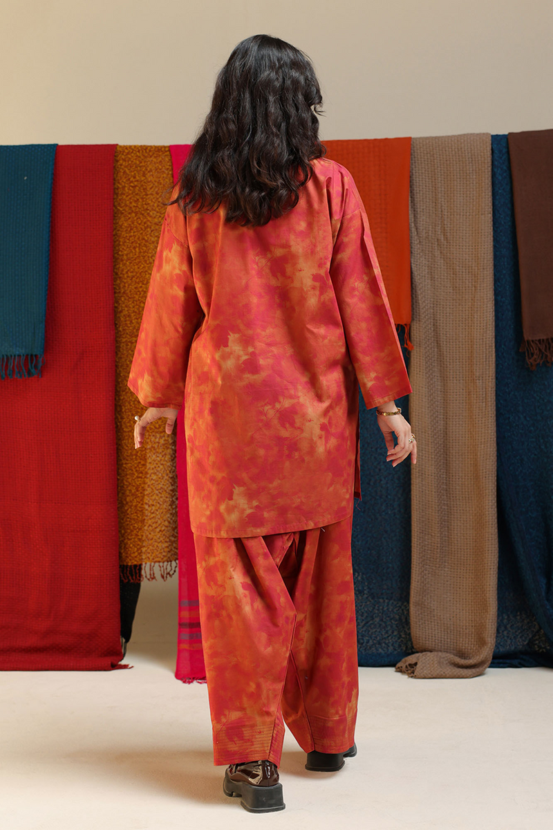 Dusk Printed Farshi Set