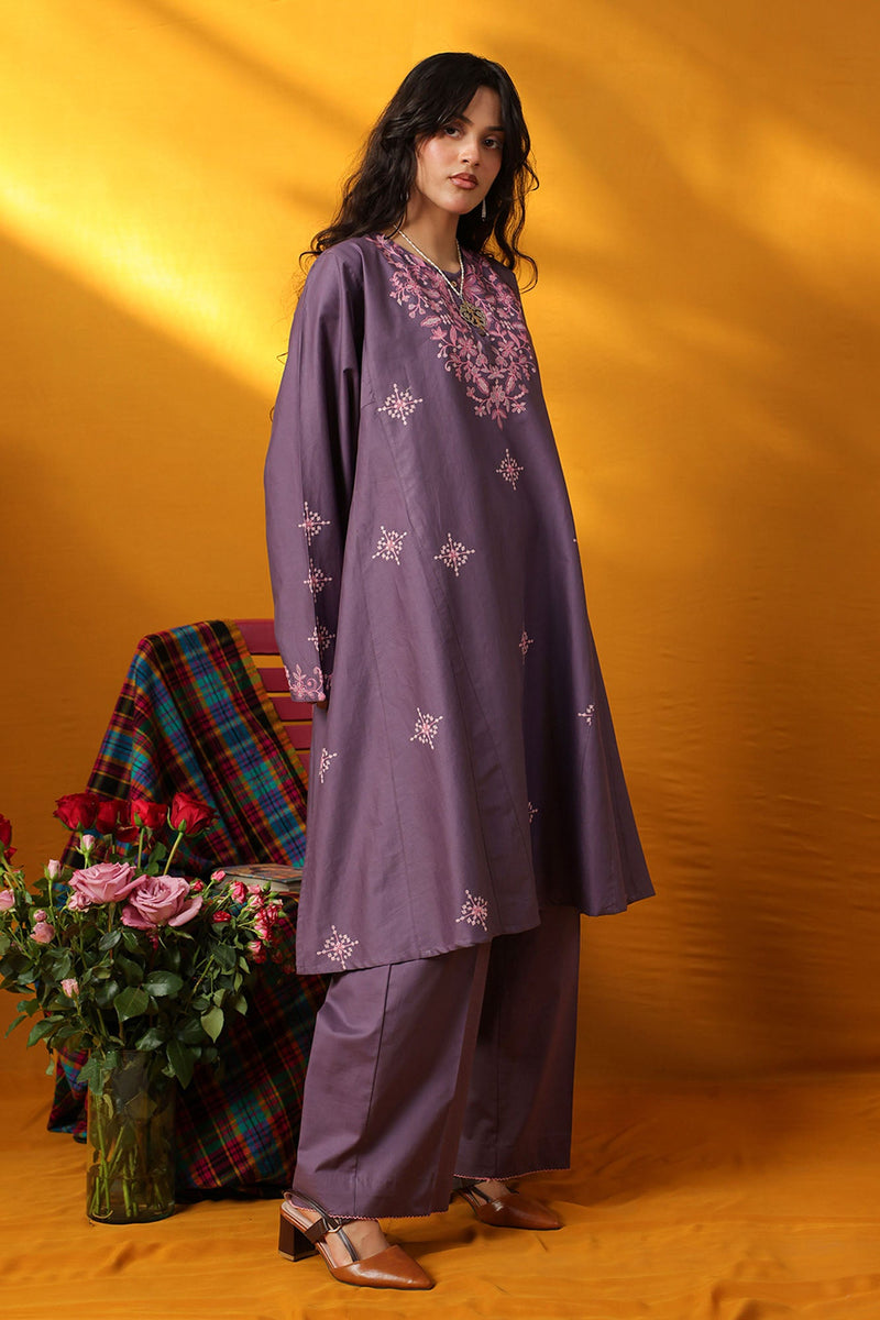 Embroidered Floral Story Set