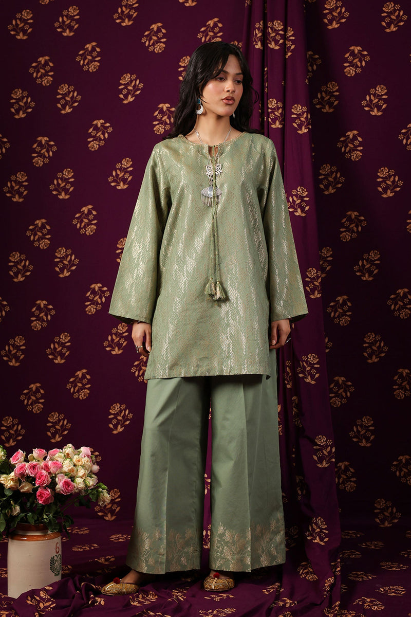 Floral Weave Co-Ord Set