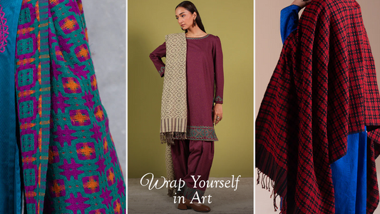 Wrap Yourself in Art: The Power of a Generation Shawl